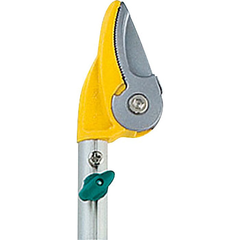 NO380 高枝切りバサミ ポールスリム4M ロング3段式 アンビル刃 ムサシ