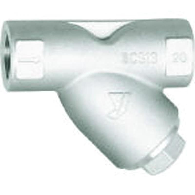 SY-17-80M-15A Y形ストレーナ(80メッシュ) SY-17タイプ ヨシタケ 接続JIS Rc 呼び径(B)1/2