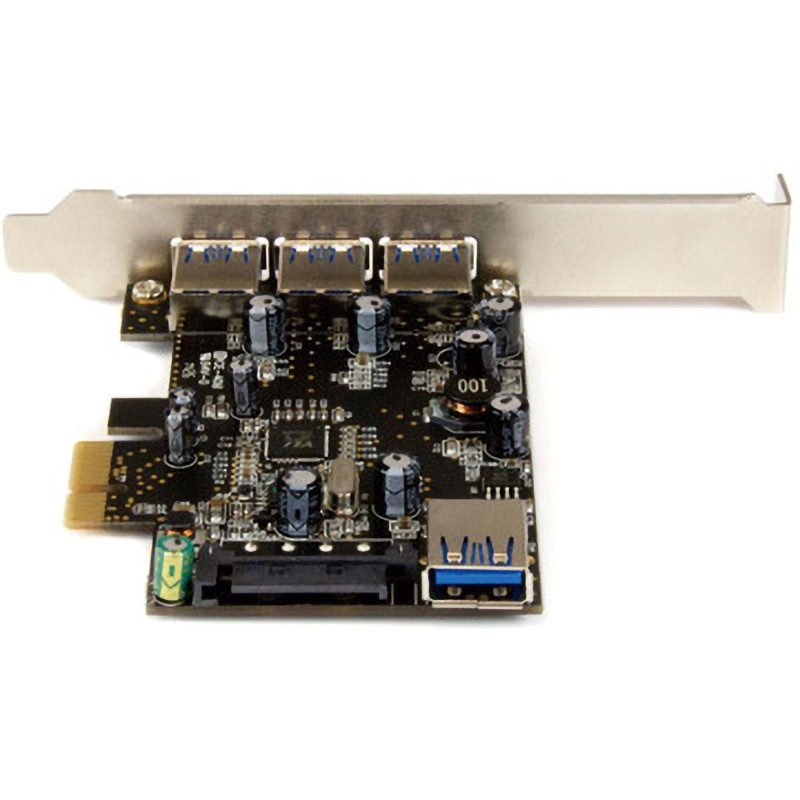PEXUSB3S42 USB 3.0 4ポート増設PCI Expressカード 1個 StarTech.com