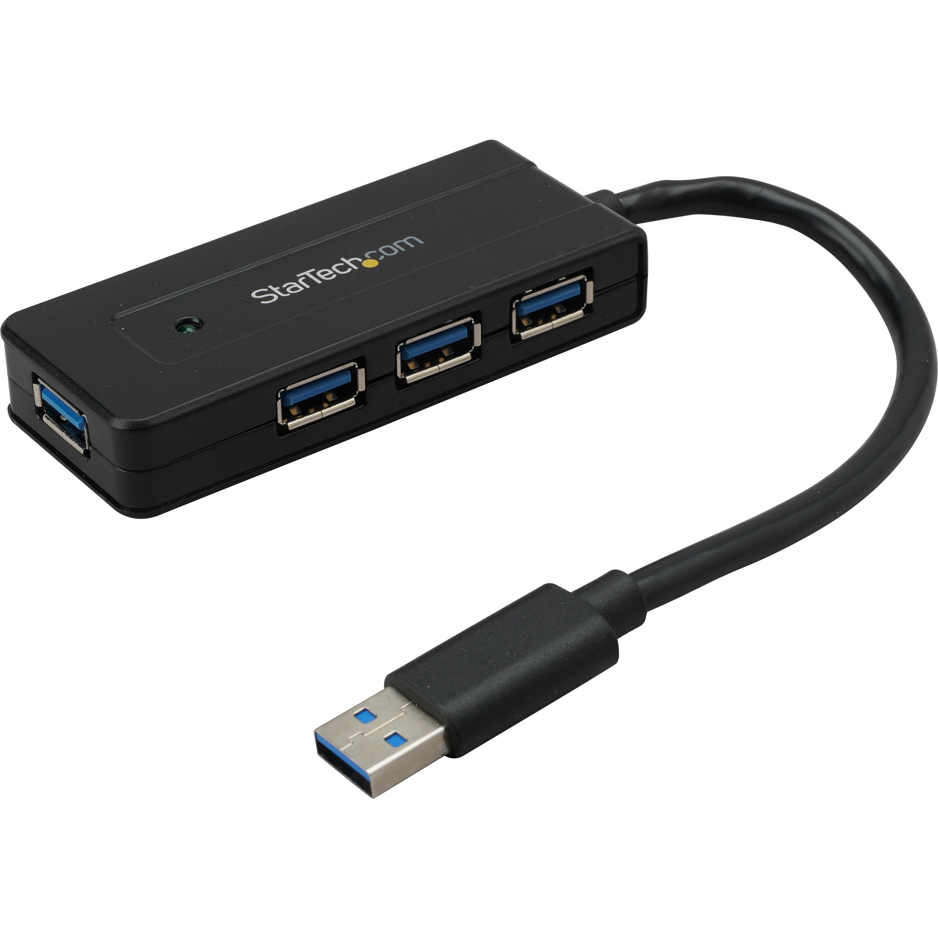 ST4300MINI 4ポートUSB 3.0ハブ/急速充電/USB-A x4/SuperSpeed 5Gbps/USBバスパワー & セルフパワー(ACアダプタ付属)/USB 3.1 Gen 1/小型USBハブ 1個 StarTech.com 【通販モノタロウ】