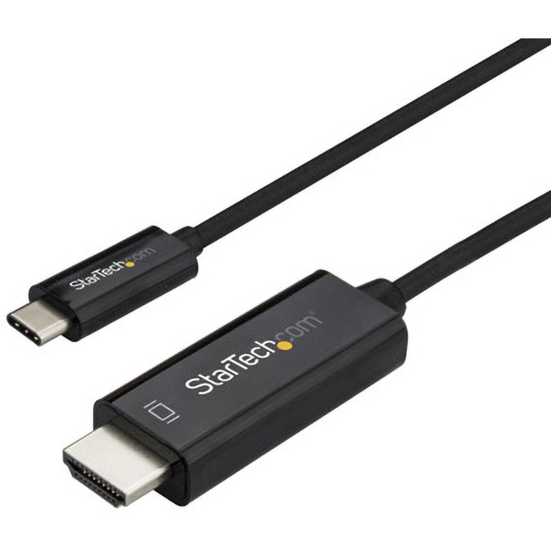 CDP2HD3MBNL USB-C - HDMI 変換ケーブル/4K60Hz/USB Type-C - HDMI 2.0 ディスプレイアダプタケーブル/Thunderbolt 3 互換/DP 1.2 Altモード/HBR2対応 1個 StarTech.com 【通販モノタロウ】