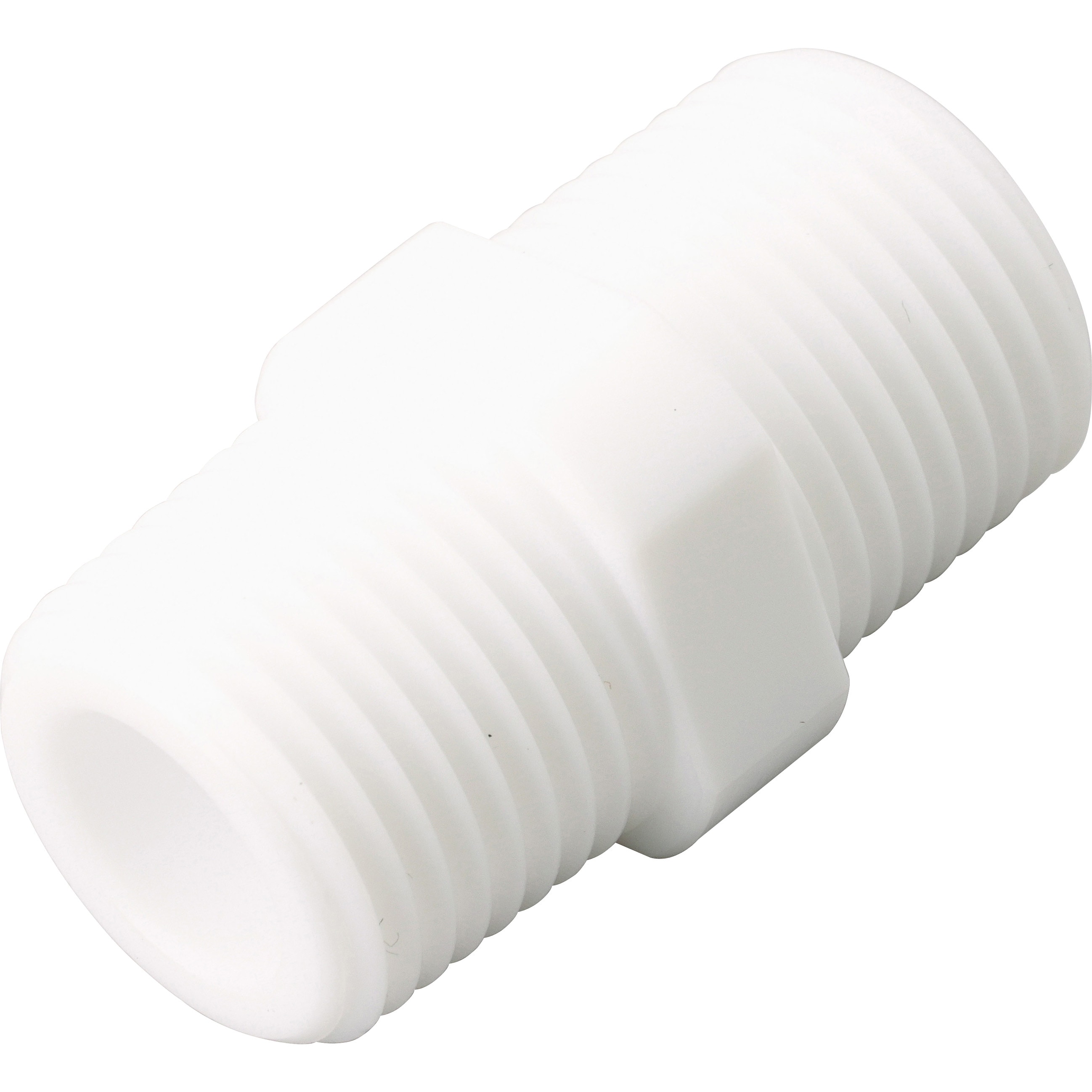 NR0089-008 PTFE ニップル フロンケミカル ねじ寸法R 1/2×R 1/2 NR0089