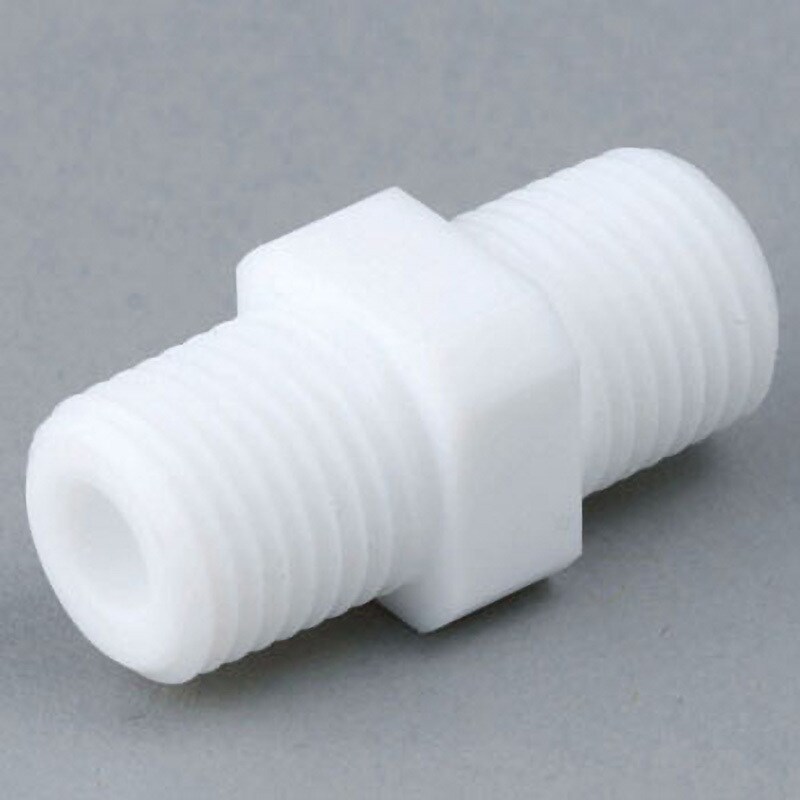 NR0089-003 PTFE ニップル 1個 フロンケミカル 【通販サイトMonotaRO】