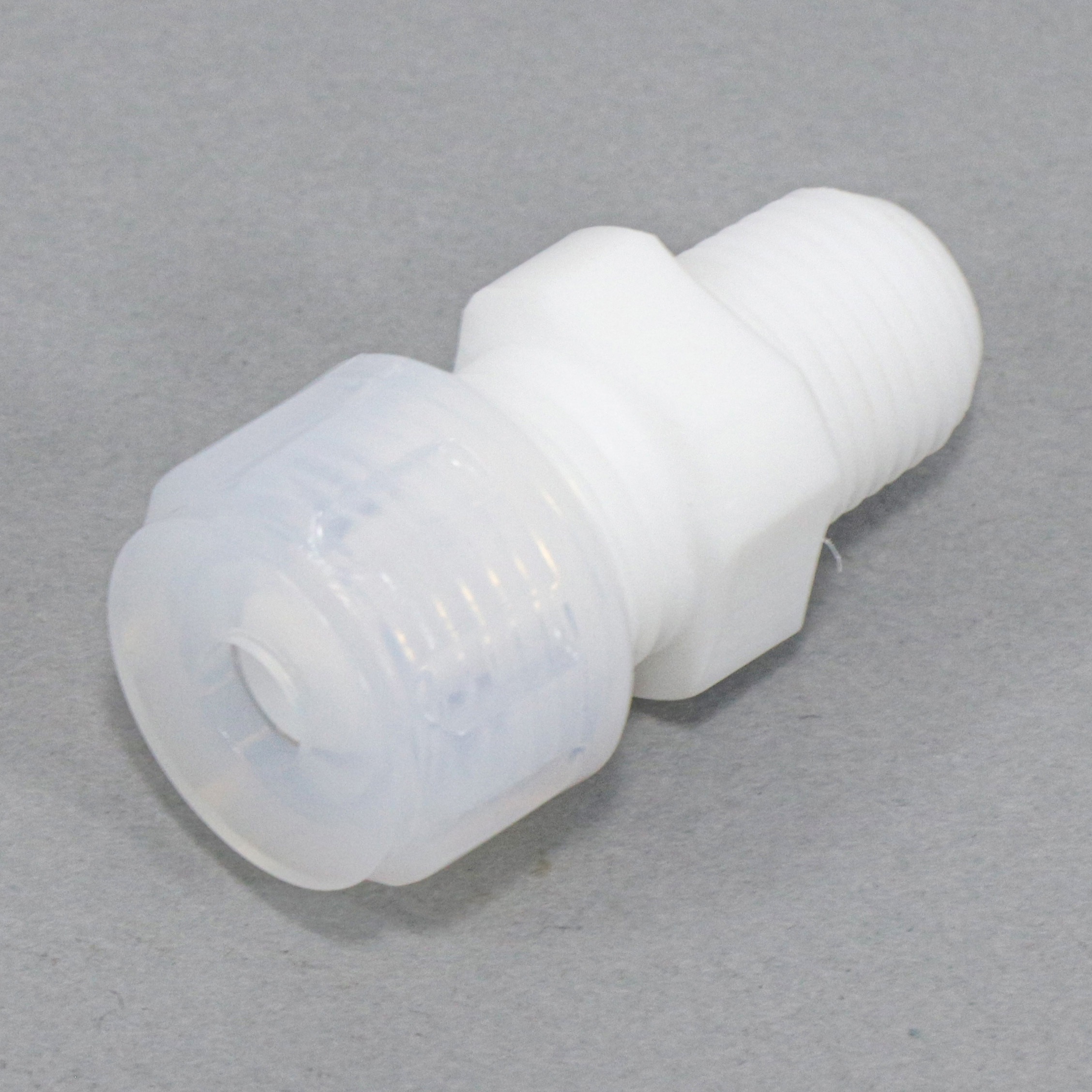 NR0062-005 PTFE ハーフオスジョイント フロンケミカル 貫通タイプ