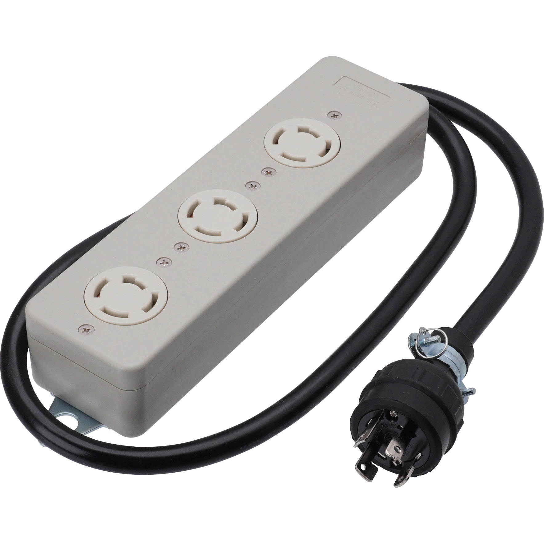 MR2933 高容量タップ 引掛形 明工社 3口 ケーブル長1m 長さ263.5mm