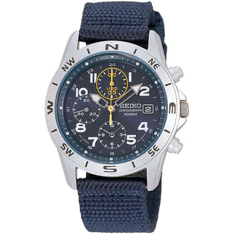 SEIKO セイコー海外モデル クォーツ クロノグラフ 新品　SND379R SND379R 腕時計 海外モデル クロノグラフ 1個 セイコー(SEIKO) 【通販