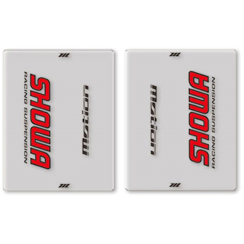 MO52-0112 フォークデカール CLEAR MOTION 文字内容SHOWA 1