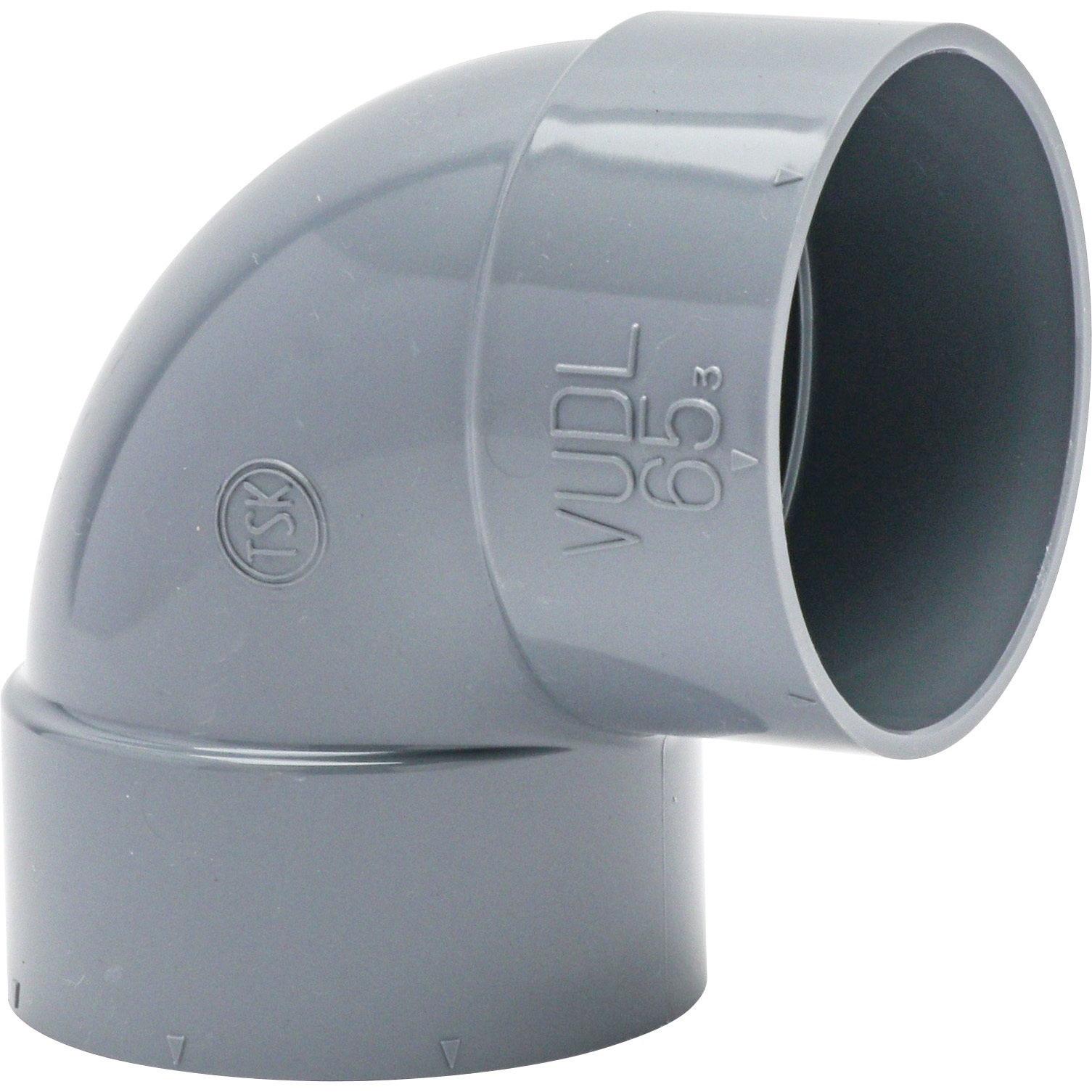 VU90°エルボ モノタロウ 排水 呼び径65 【通販モノタロウ】