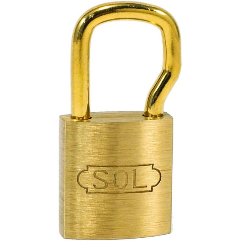 金丸 2500SD-20L シリンダー南京錠(ツル長・同一タイプ) SOL HARD キー式