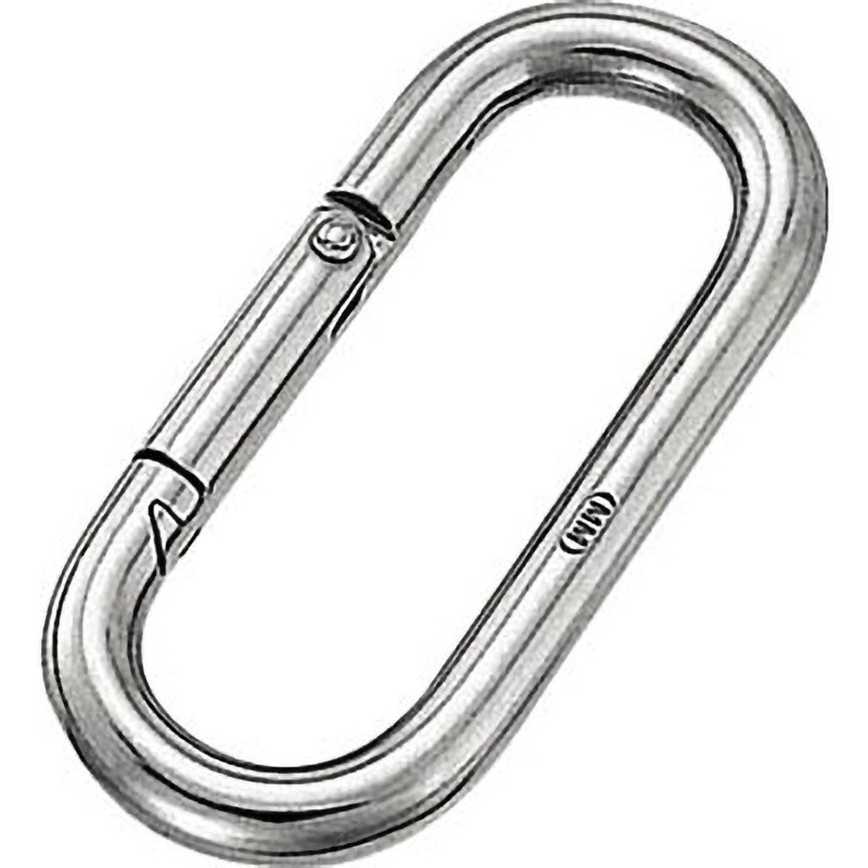 TPKBー6 プチカラビナ ステンレス製 1個 TRUSCO 【通販モノタロウ】