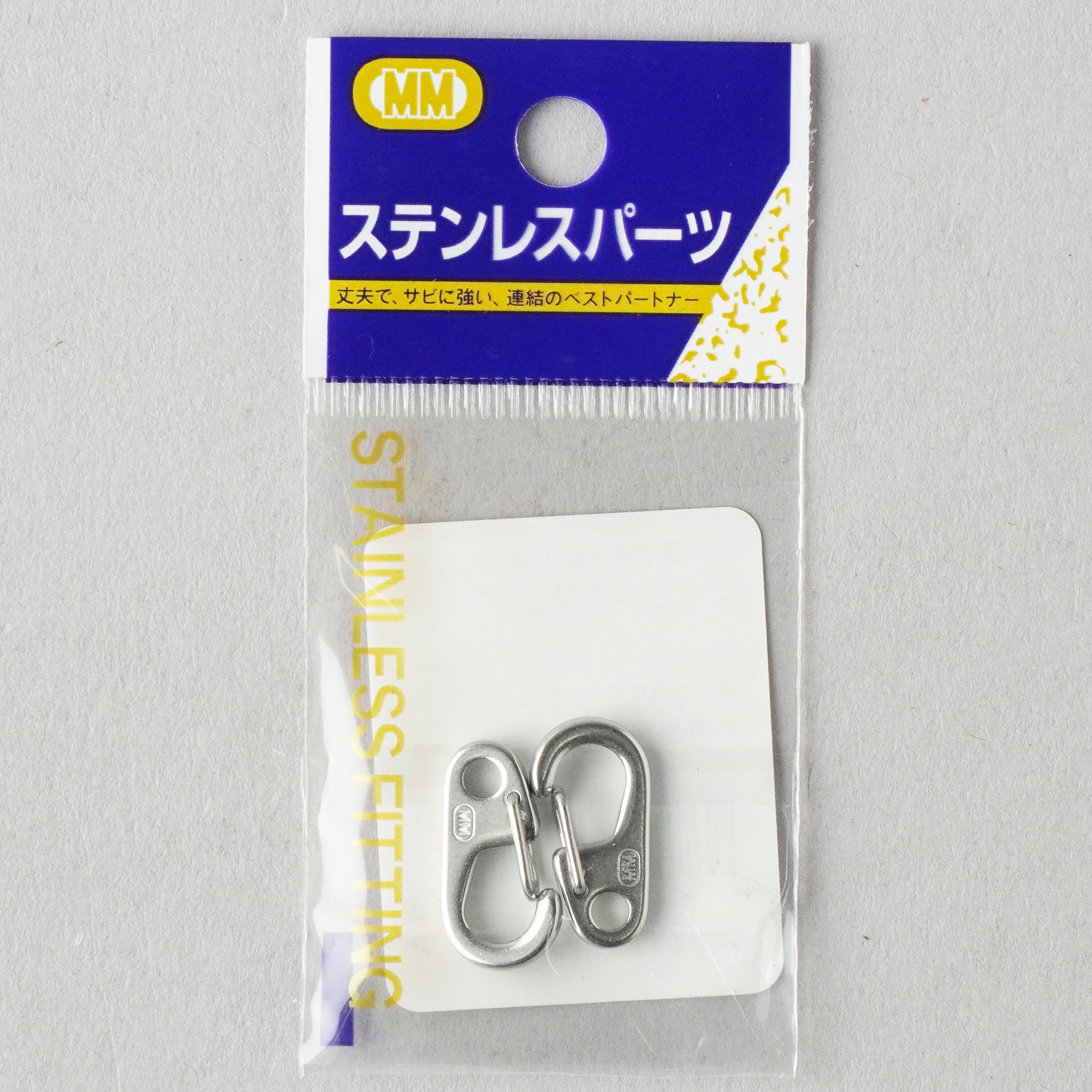 B-1935 ミニクリップ ステンレス製 水本機械製作所 アイスナップ 荷重