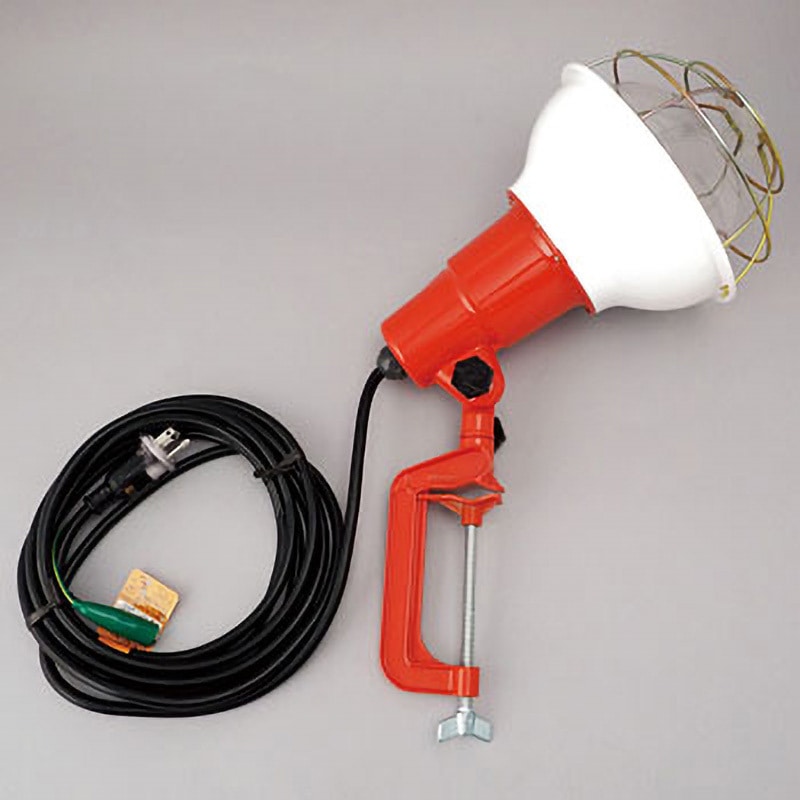 屋外用作業灯 リフレクターランプ(バイス付) ハタヤリミテッド