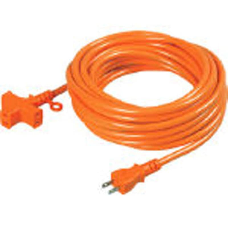 MRS20O 十字トリプル延長コード 日動工業 3口 SVCT オレンジ色 電線長さ20m 6,774円