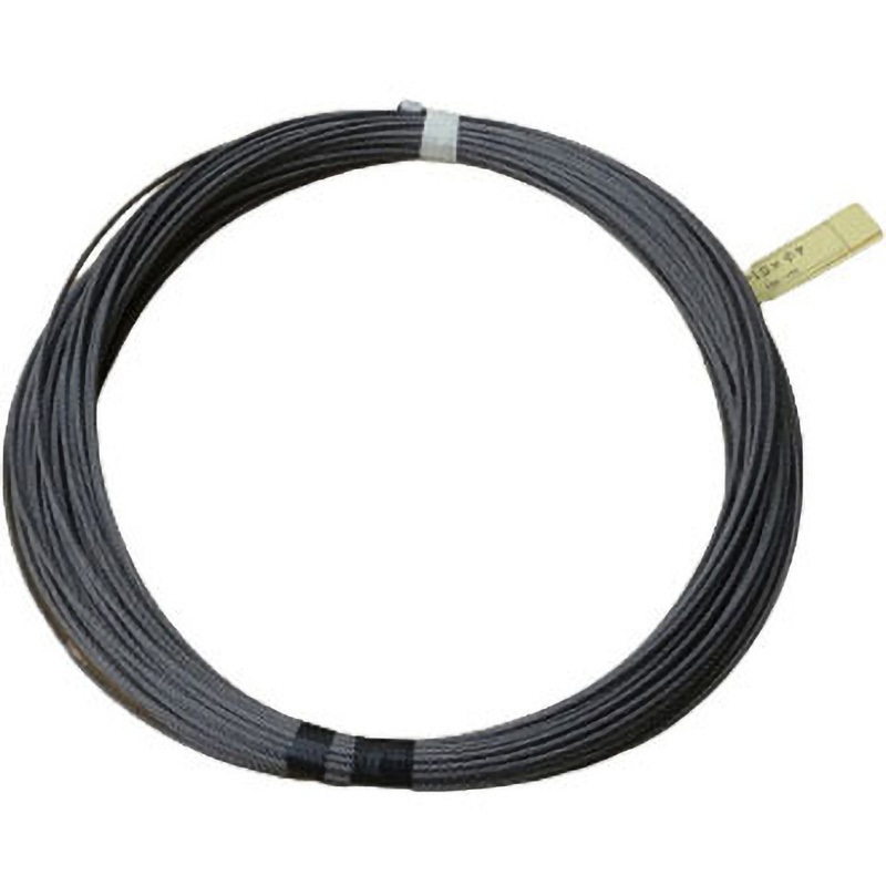 K  ロープロ版 roBa 組立済み完成品 5Φ×60m 標準(片シンブル Wロック 片ロック) ワイヤーロープ 1式