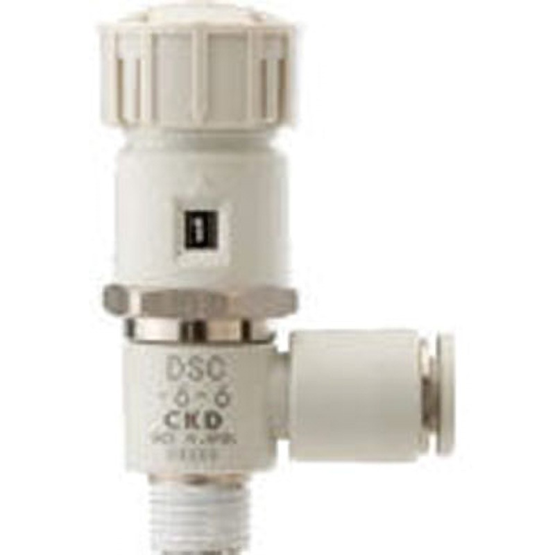 DSC-15-10 ダイヤル付スピードコントローラ DSC CKD 適合チューブ外径 
