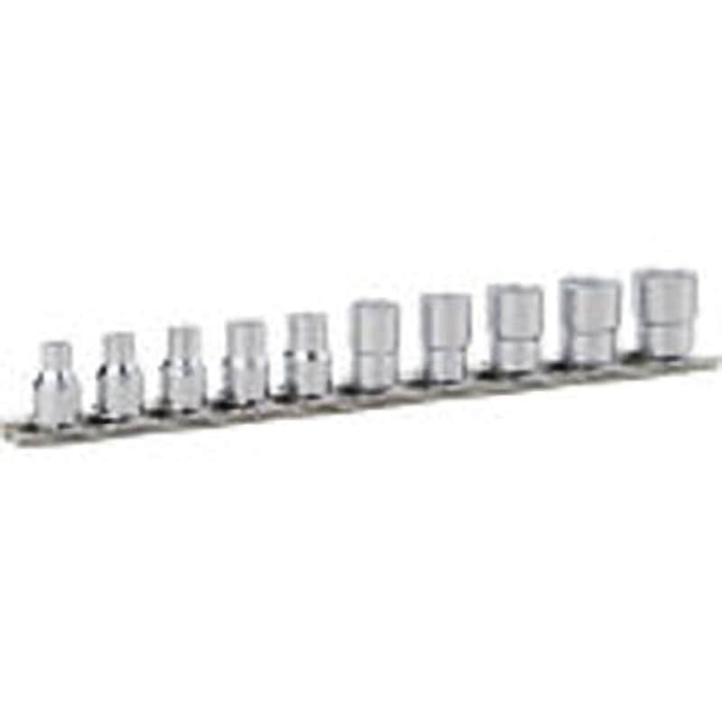 HS210 ソケットセット(6角・ホルダー付) TONE(トネ/旧:前田金属工業) 差込角6.35mm  HS210