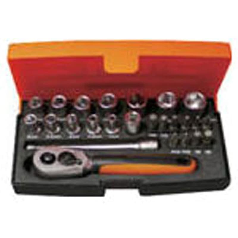 SL25 バーコ 1/4”ソケットレンチセット BAHCO(バーコ) 差込角6.35mm