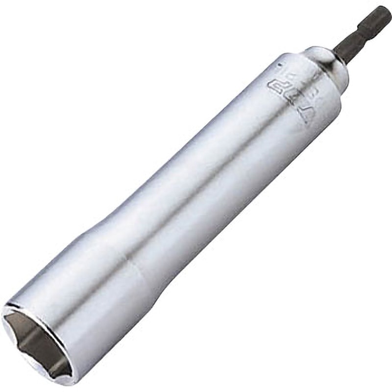 トップ (TOP) 電動ドリル用 ロングソケット 対辺14 全長143 6角 日本製 EDS-14L EDS-14L 電動ドリル用ソケットロングタイプ(ハンガー付) トップ工業