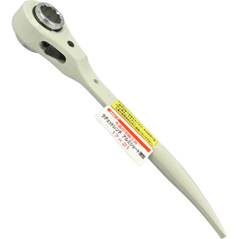 RAT1721 ラチェットレンチ アルミショート 薄型 1丁 MCC(松阪鉄工所