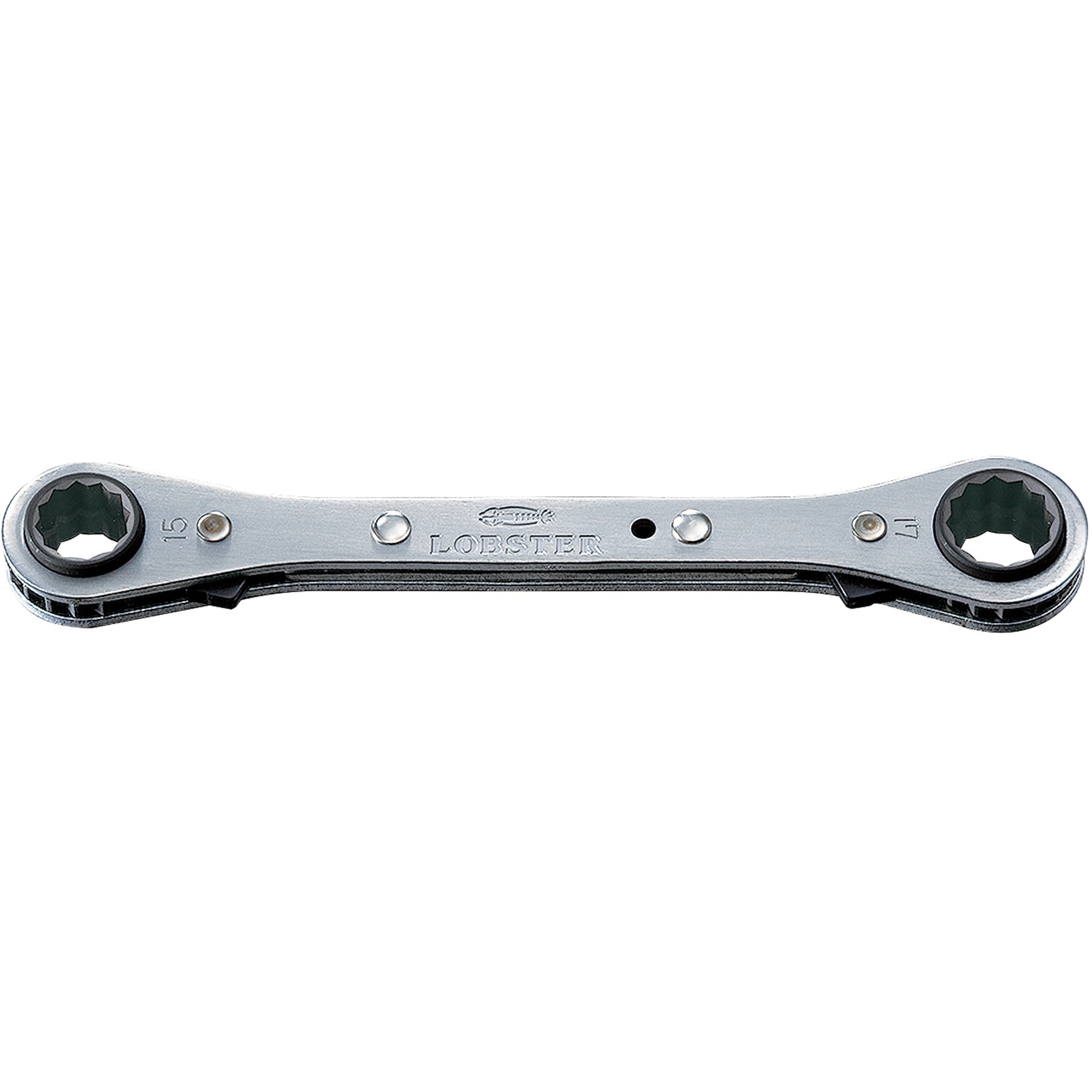 SRW1317 板ラチェットレンチ(4サイズ対応) 1丁 ロブスター