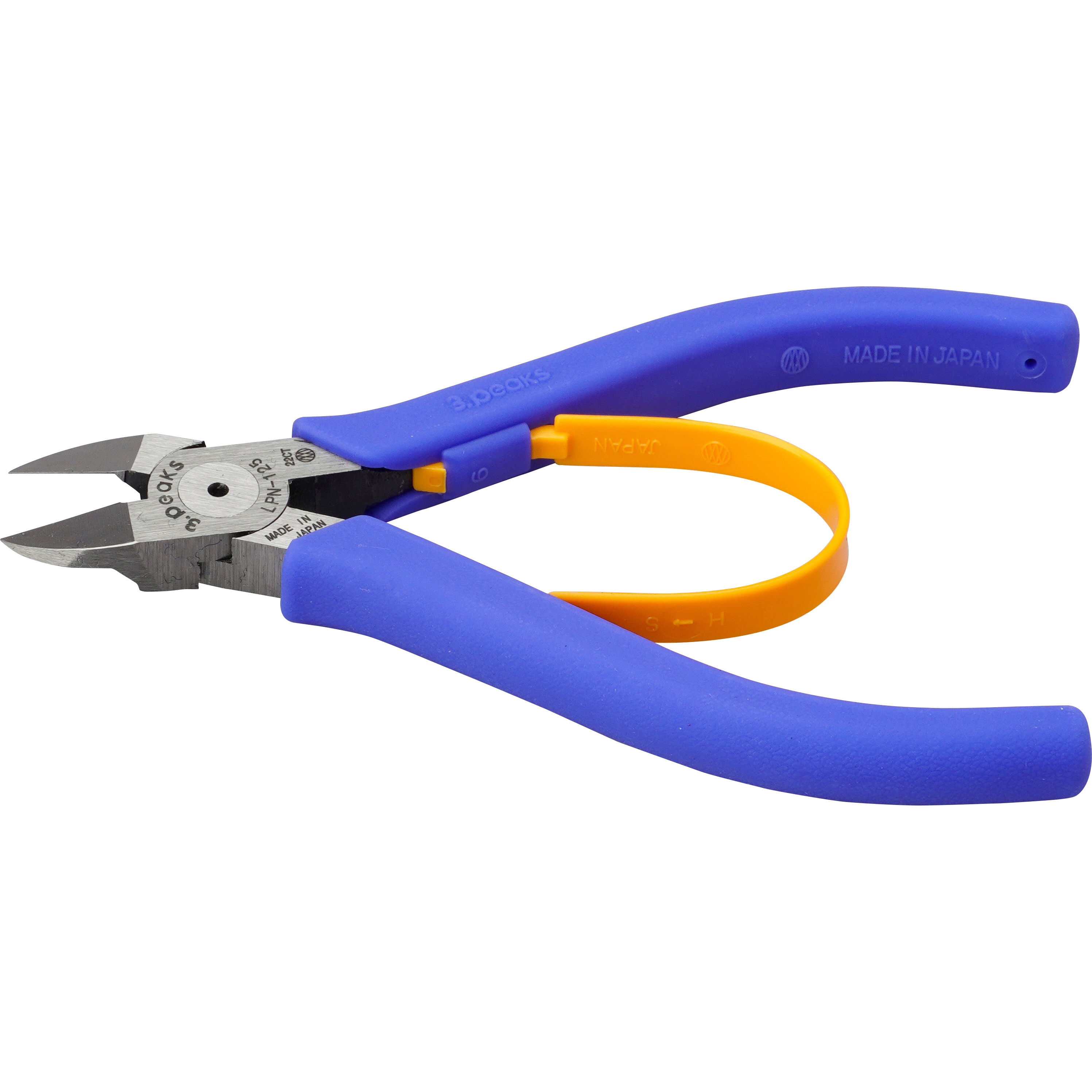 LPN125S かるいプラスチックニッパ(バネ付) 1丁 スリーピークス 【通販