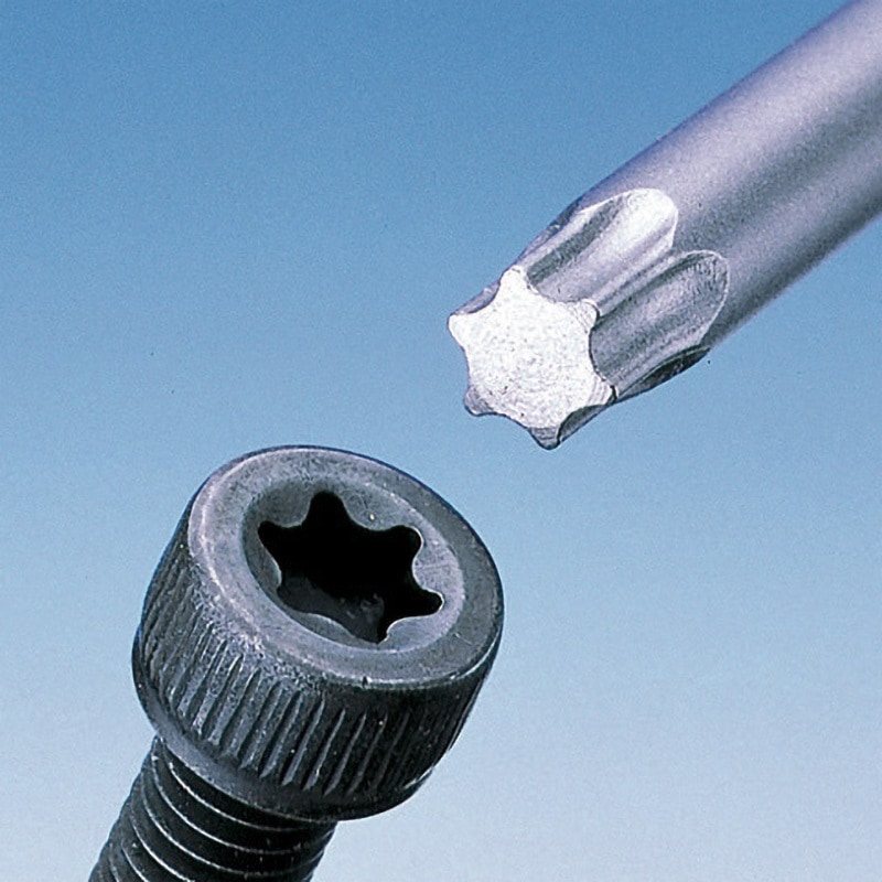 NT875 No.N トルクスビット ベッセル 片頭 先端サイズT8全長75mm