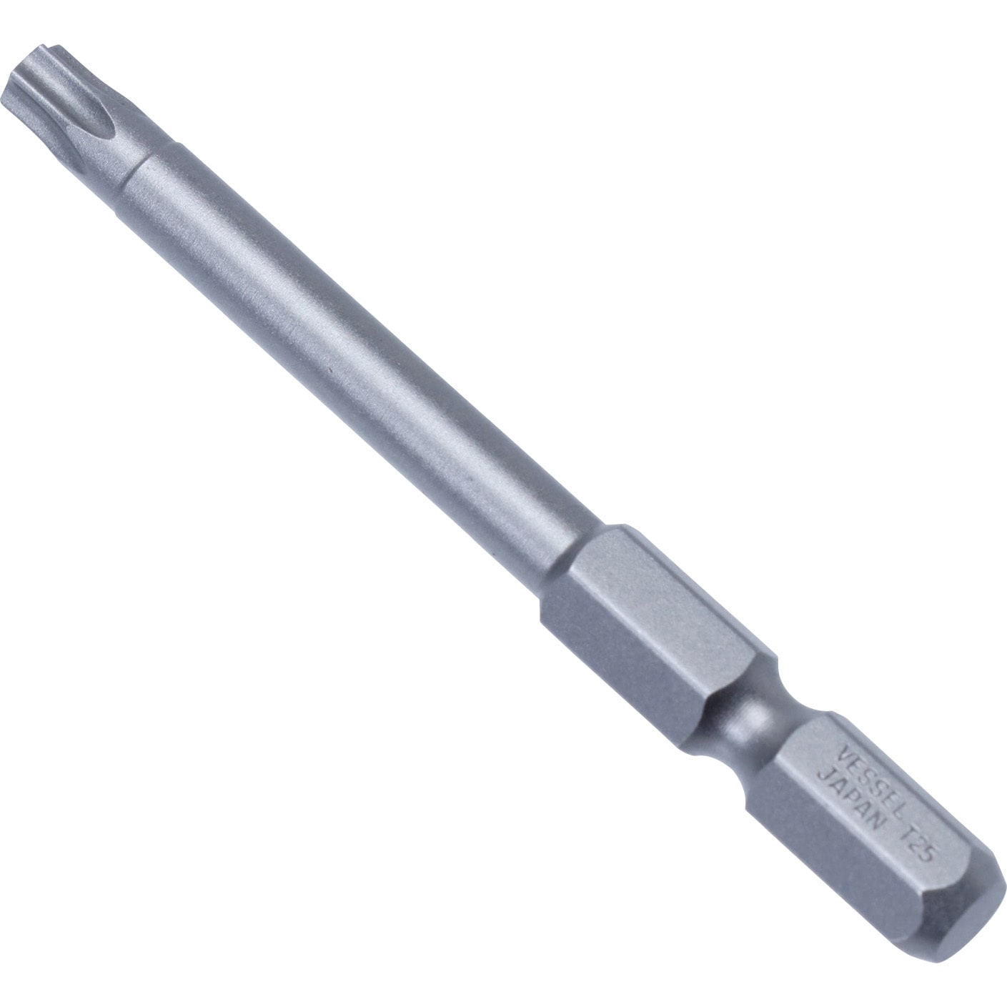 VT2565 Vトルクスビット ベッセル 片頭 先端サイズT25全長65mm 1