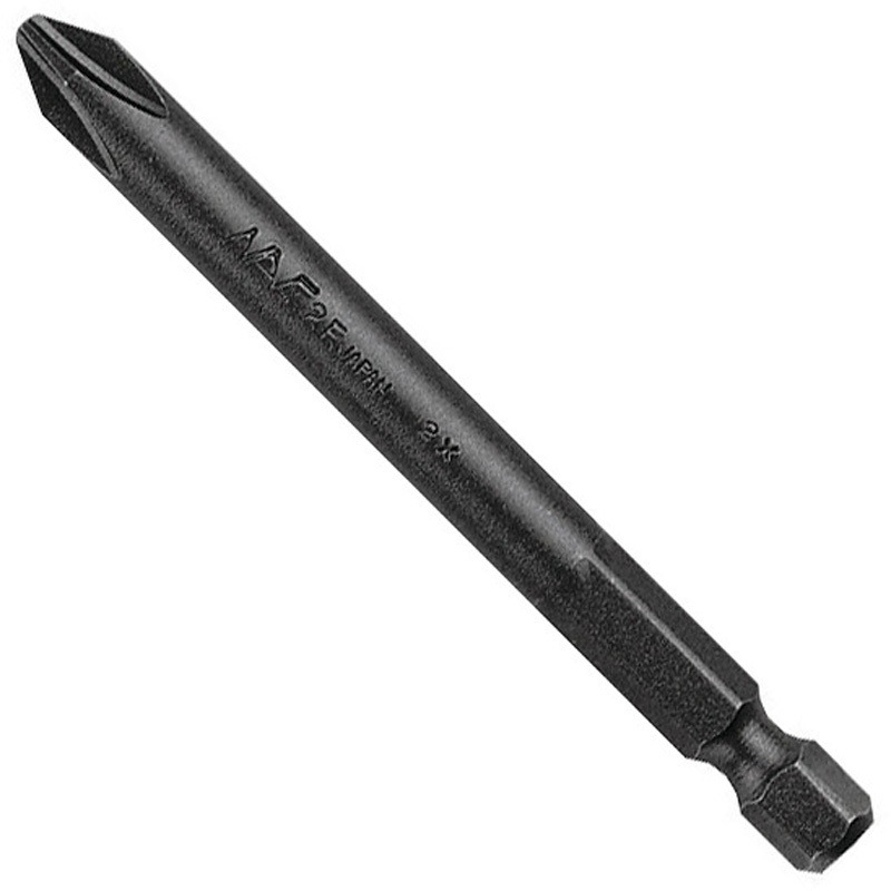3S1050 ドライバービット シングル NAC(長堀工業) 片頭 プラス(+) 全長 3S1050 ドライバービット シングル NAC(長堀工業) 片頭 プラス(+) 全長