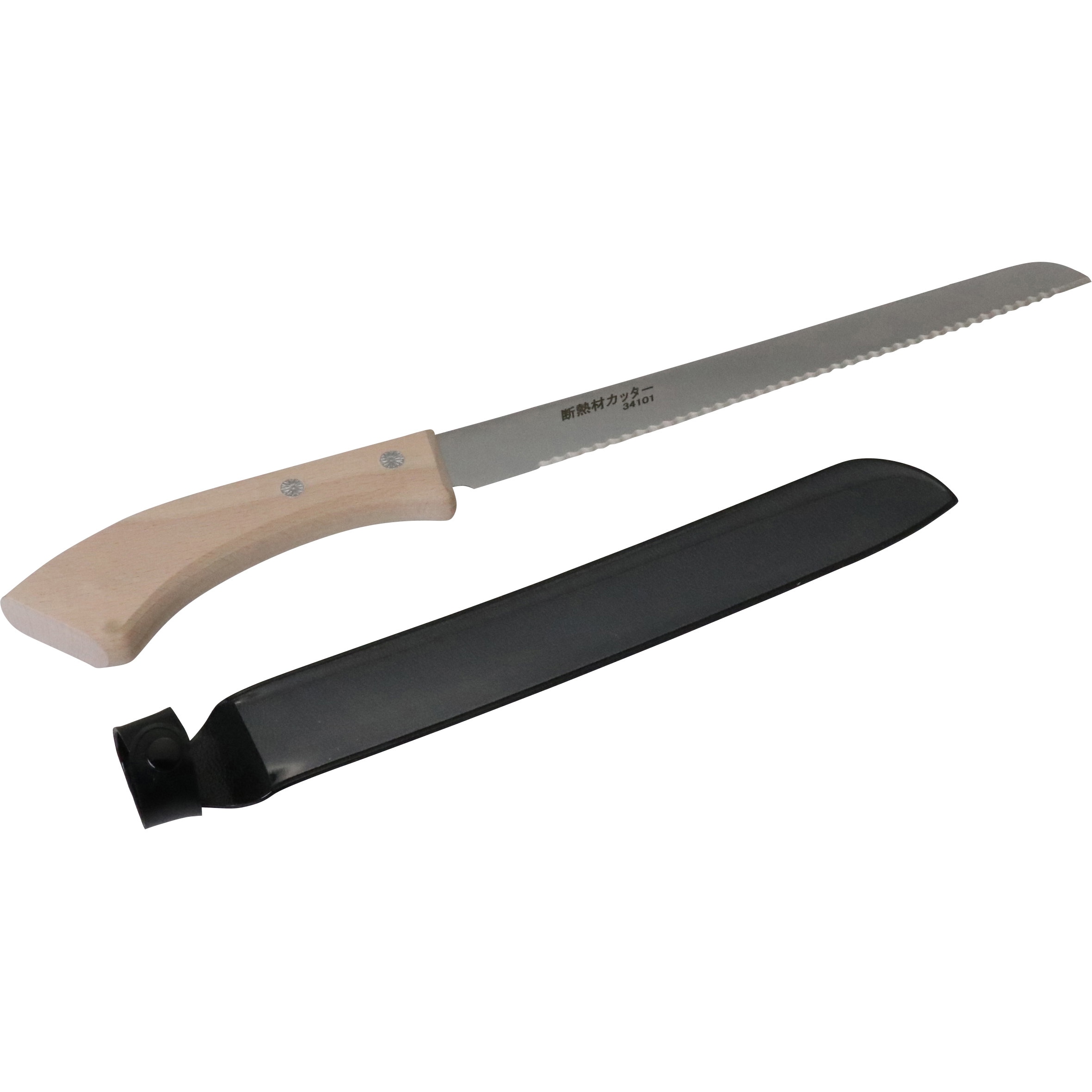 34101 断熱材カッター ALLEX ピッチ4mm 刃長200mm全長350mm - 【通販