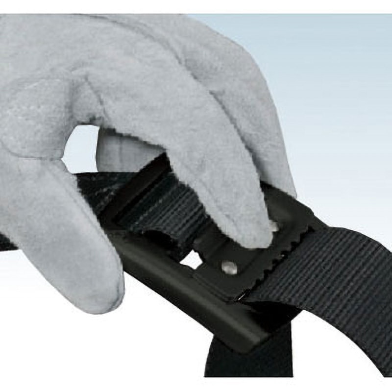 BABM125-BK 墜落制止用器具(安全帯) 胴ベルト アルミワンフィンガー黒