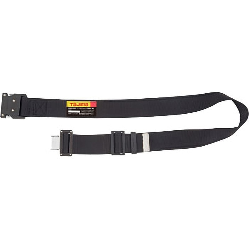 BWBCL145-BK 墜落制止用器具(安全帯) 胴ベルト アルミワンタッチ黒バックル カーブ タジマツール(TJMデザイン) サイズL  BWBCL145-BK