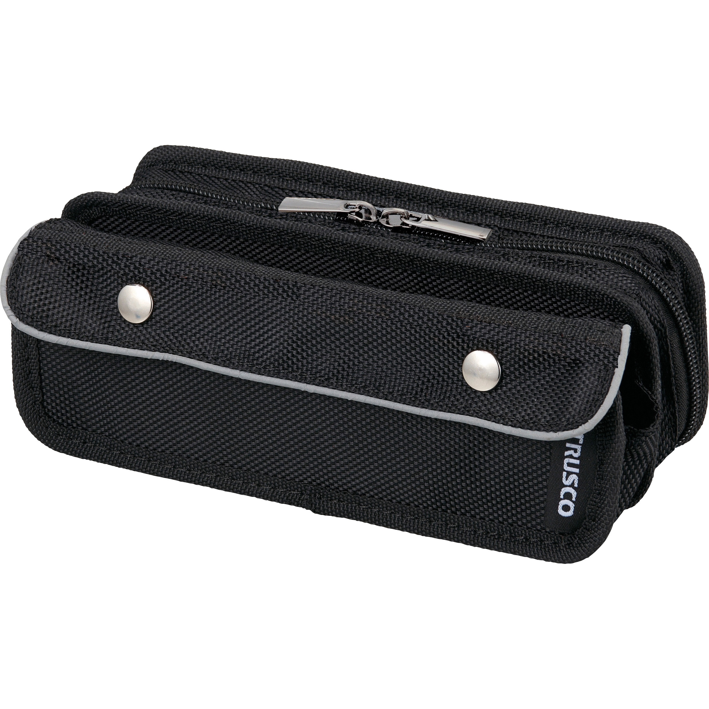 TC-PC-BK ペンケース TRUSCO ブラック色 ファスナー TC-PC-BK 【通販