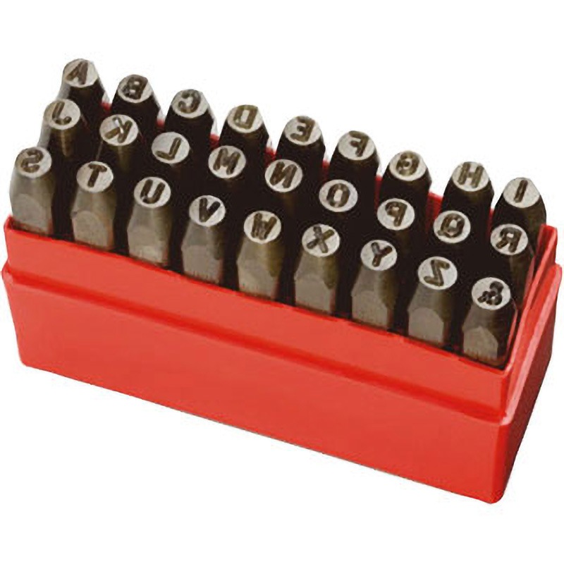 PL100 英字刻印(A-Zと&) PRYOR(プロイヤー) 文字サイズ10mm 1セット(27本組) 35,087円