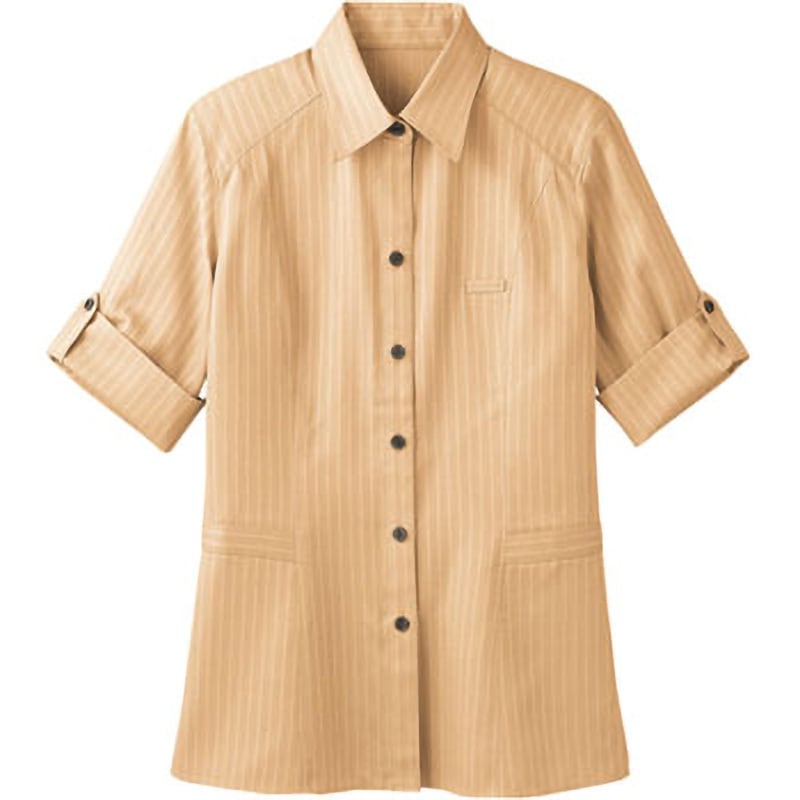 00101-73 レディースシャツ 00101 ボストン商会 ベージュ色 サイズ09 6,288円