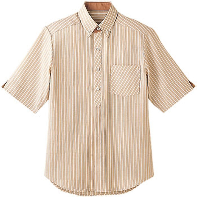 夏 23303-74 ボタンダウン半袖シャツ 23303 ボストン商会 男女兼用