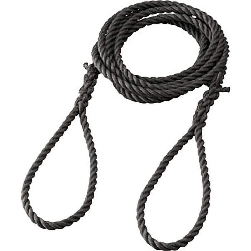 TRUSCO 台付ポリプロンピレンロープ 12mm×5m TPP-125 1本 〔×3セット〕 まとめ) TRUSCO 台付ポリプロンピレンロープ 12mm×5m TPP-125 1本 ×