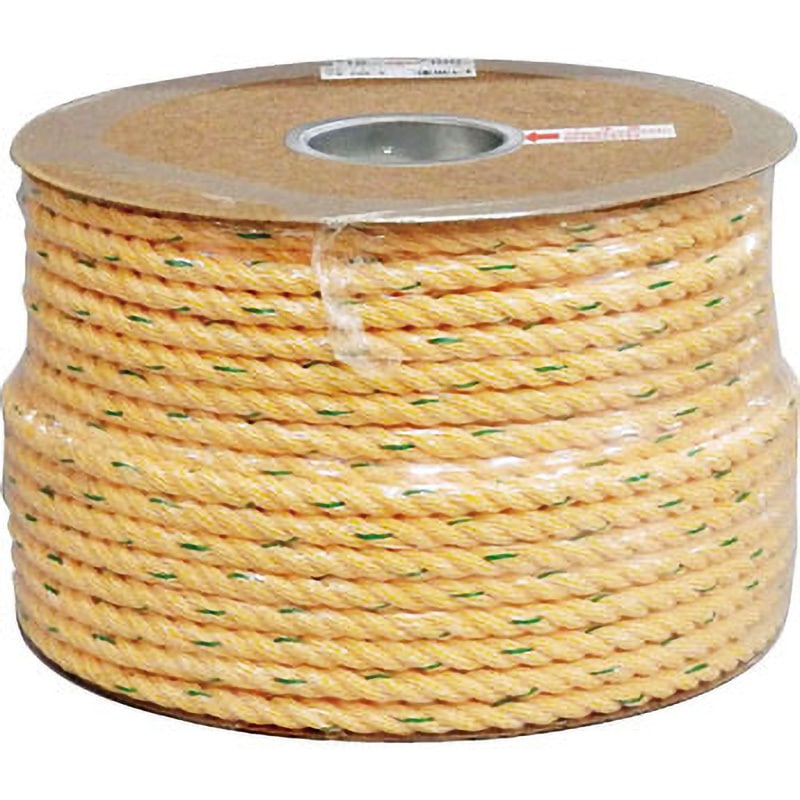 ユタカ ロープ KPロープ巻物 6φ×200m K6200