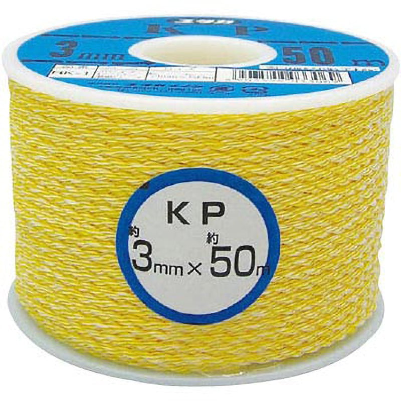 ユタカ ナイロン3ツ打ロープドラム巻 9φ×150m PRJ5 [PRJ-5][r20][s9-030] ユタカメイク ナイロン3ツ打ロープドラム巻 9φ×150m PRJ-5 61-2790-