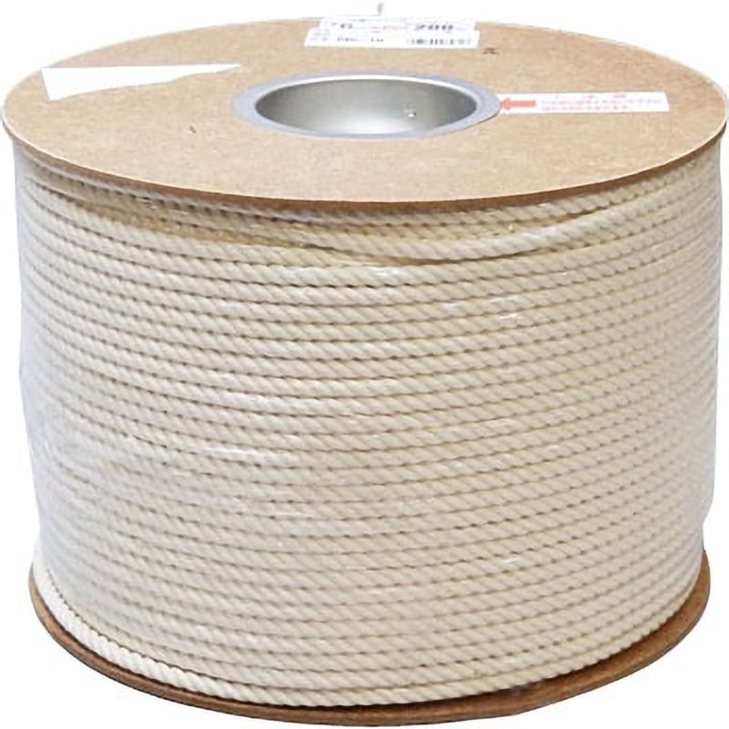 ユタカ ナイロン3ツ打ロープドラム巻 9φ×150m PRJ5 [PRJ-5][r20][s9-030] ユタカメイク ナイロン3ツ打ロープドラム巻 9φ×150m PRJ-5 61-2790-