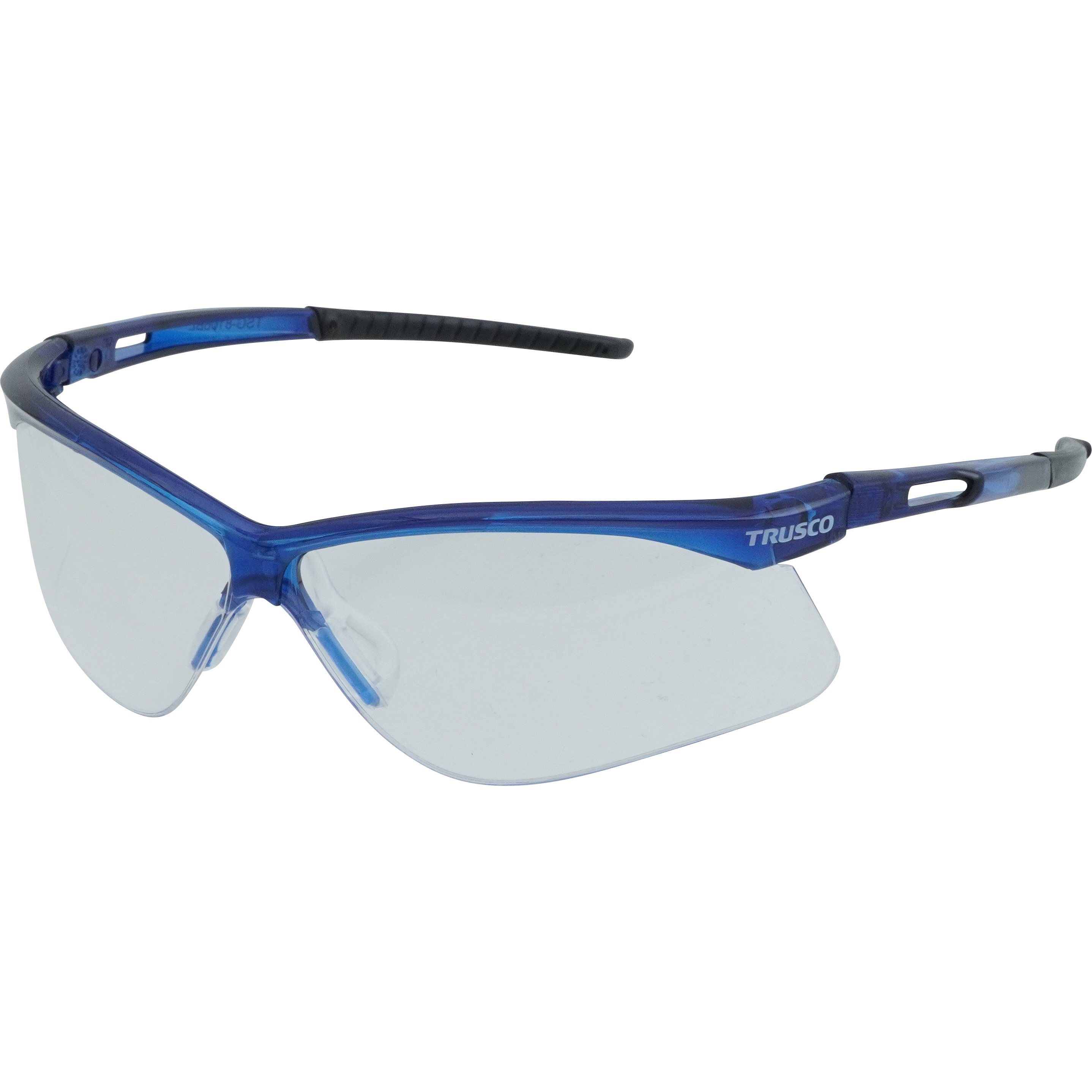 TSG8106BL 二眼型セーフティグラス TRUSCO クリア UVカット機能