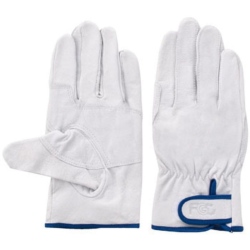 5828 豚革レインジャー型アテ付マジック式手袋 F-805 富士グローブ 1双