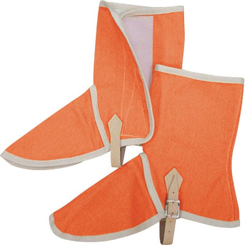 YSPA ハイブリッド(耐熱・耐切創)保護具 足カバー 吉野 オレンジ色