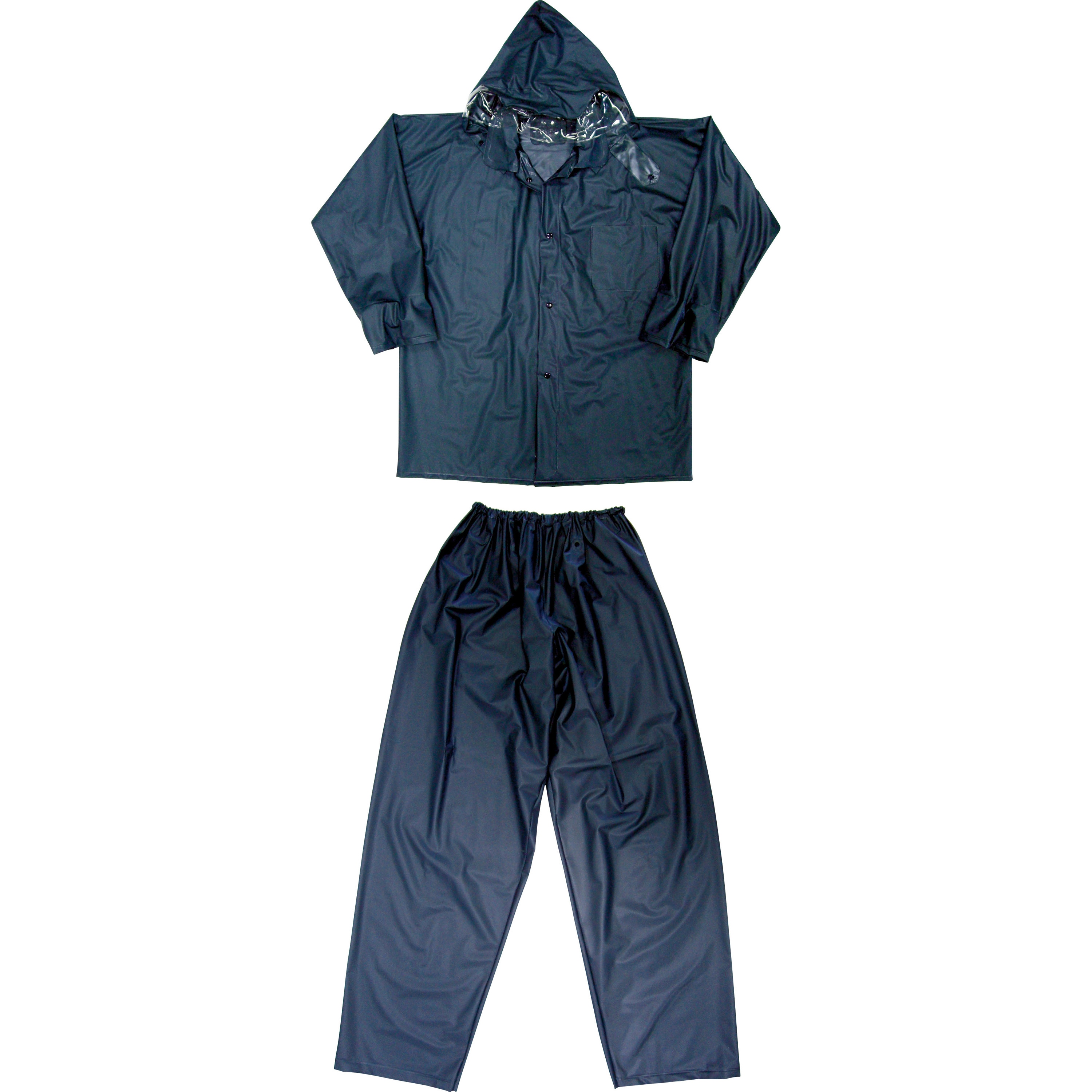 TRW554L レインスーツ TRUSCO ネイビー色 サイズ4L TRW554L 【通販