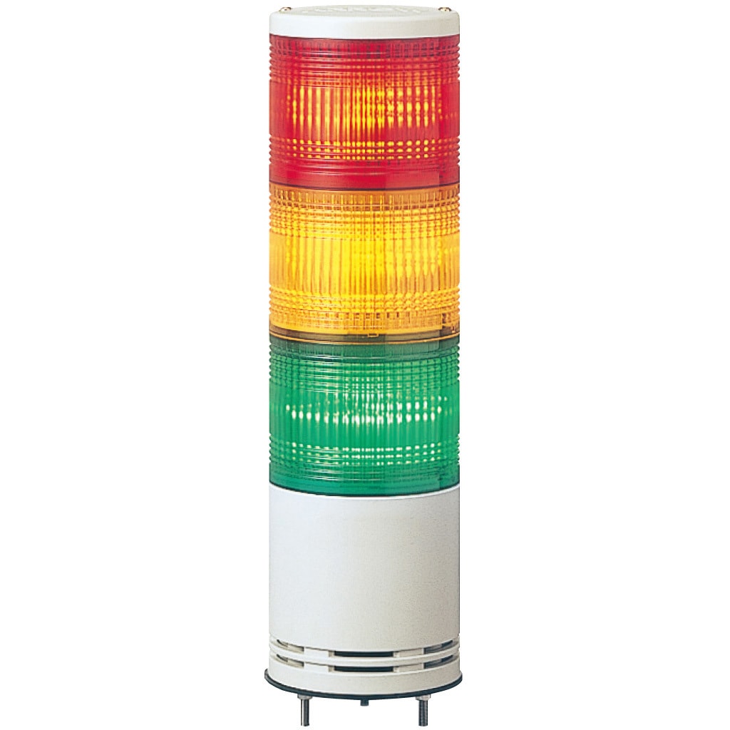 UTL-24-3RYG Φ100 積層式LED表示灯 24V アロー(シュナイダーエレクトリック) 3段   UTL-24-3RYG