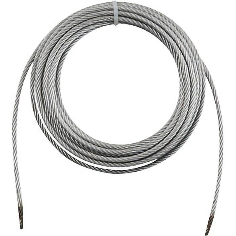 WW6-20 手動ウインチ用ワイヤ 両端加工なし 1本 TRUSCO 【通販モノタロウ】