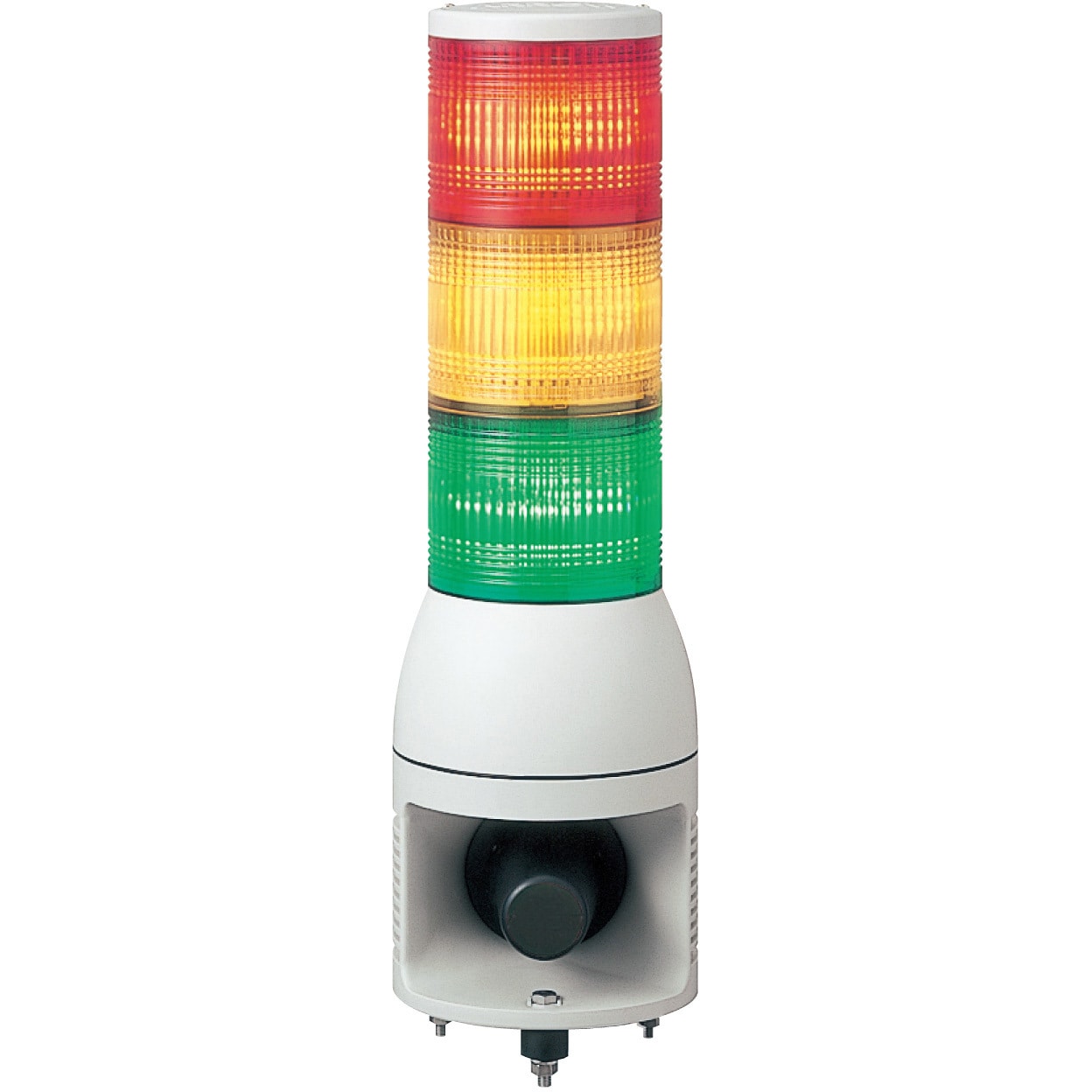 UTLMM-200-3RYG Φ100 積層式LED表示灯+電子音(15音) 200V アロー(シュナイダーエレクトリック) 3段   UTLMM-200-3RYG