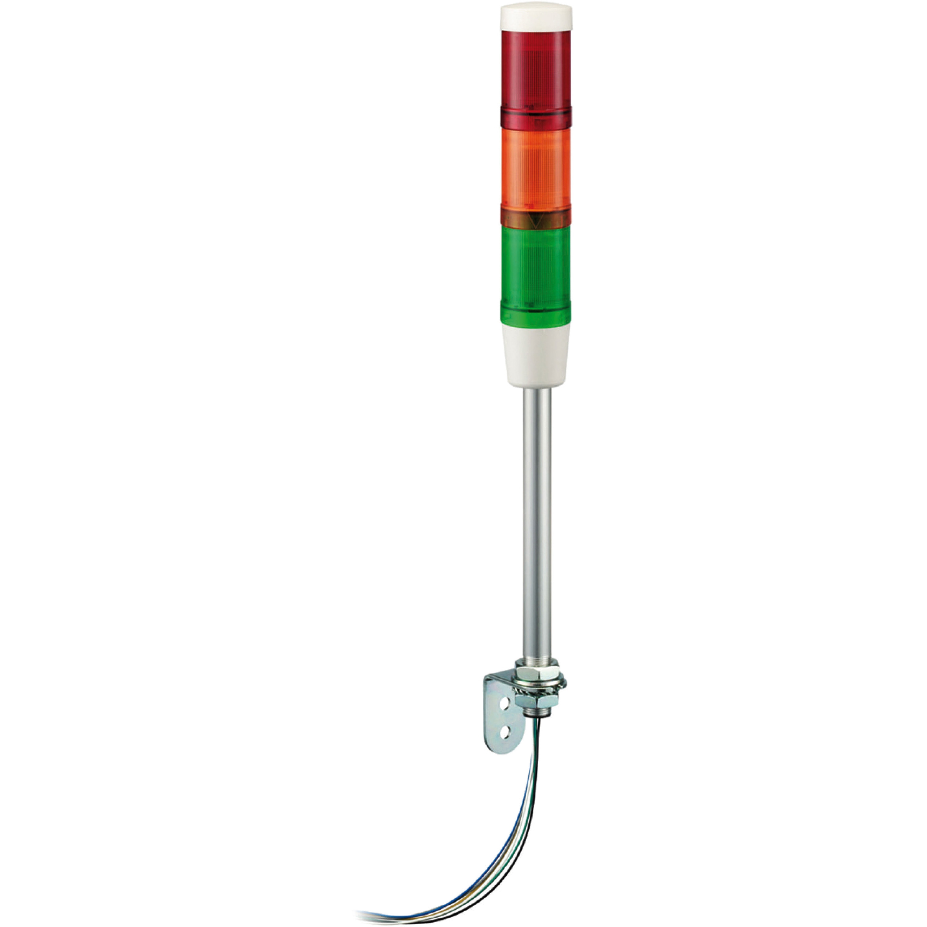 XVMB2RAGSSB 積層式表示灯 XVMシリーズ Φ45 積層式LED表示灯(ポール) アロー(シュナイダーエレクトリック) 3段 L金具付ポール 外径47mm  XVMB2RAGSSB