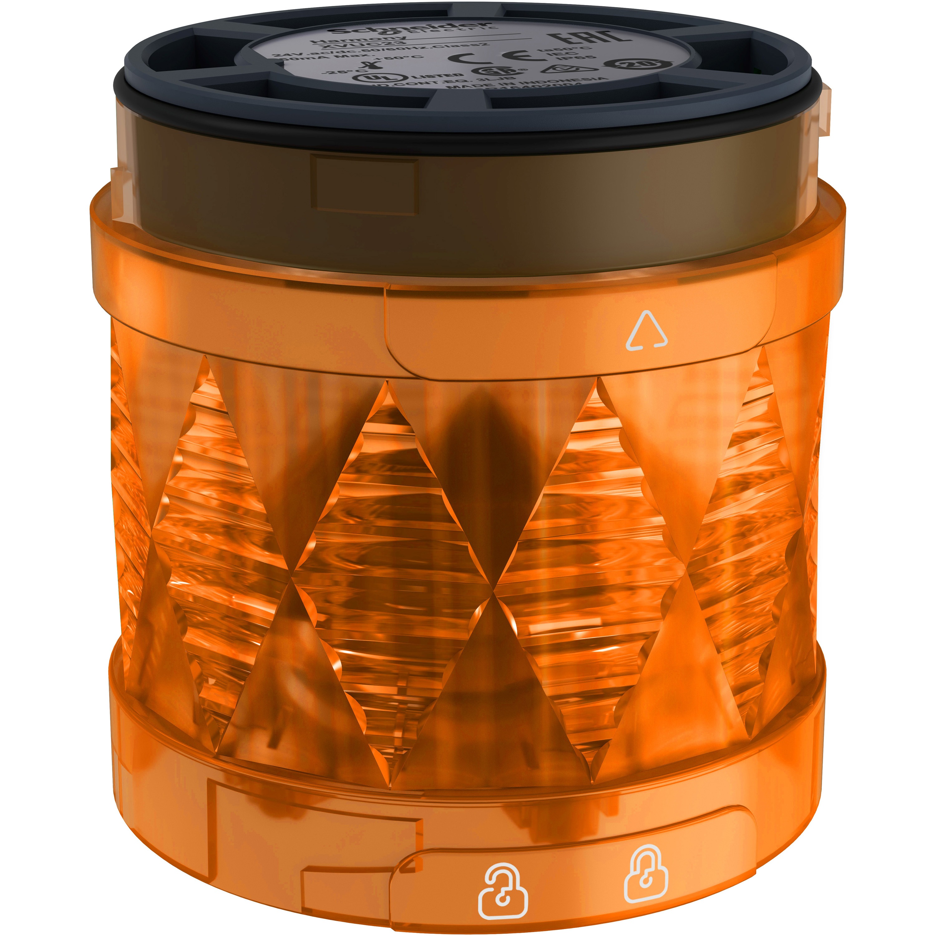 XVUC25-O 積層式LED表示灯 橙 1台 アロー(シュナイダーエレクトリック