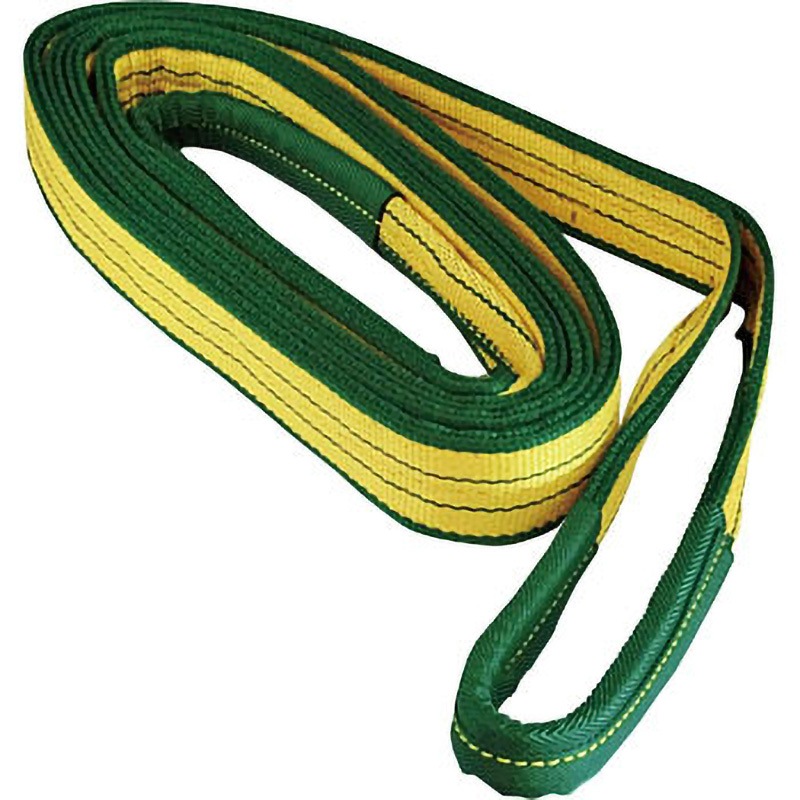 A-1 50X4.0 ロックスリング ”シグマ” A-1 JIS4等級・両端アイ形 明大 荷重2.0t ベルト幅50mm全長4.0m