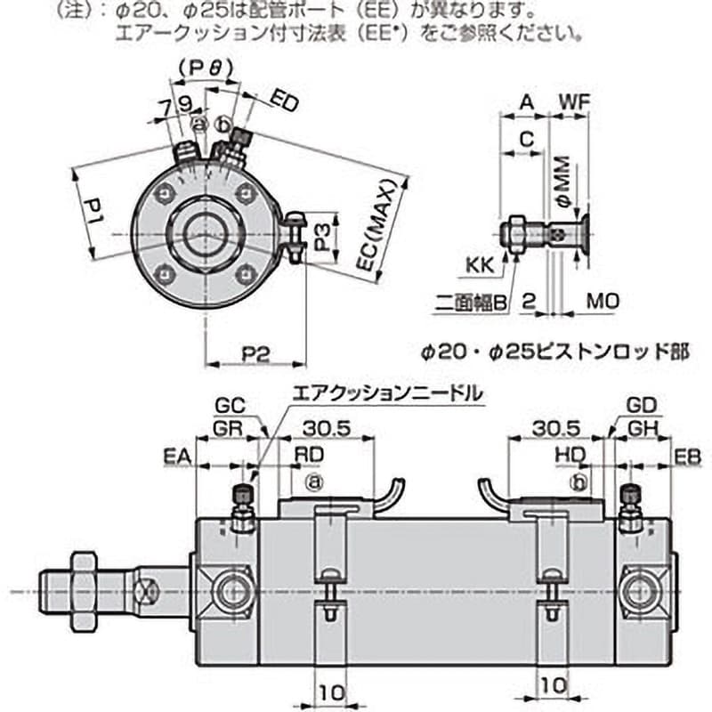CKD シリンダチューブ SCM-100-815-CYL-TUBE-